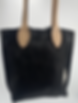 Black Fur with  A White Spot  Mini Tote
