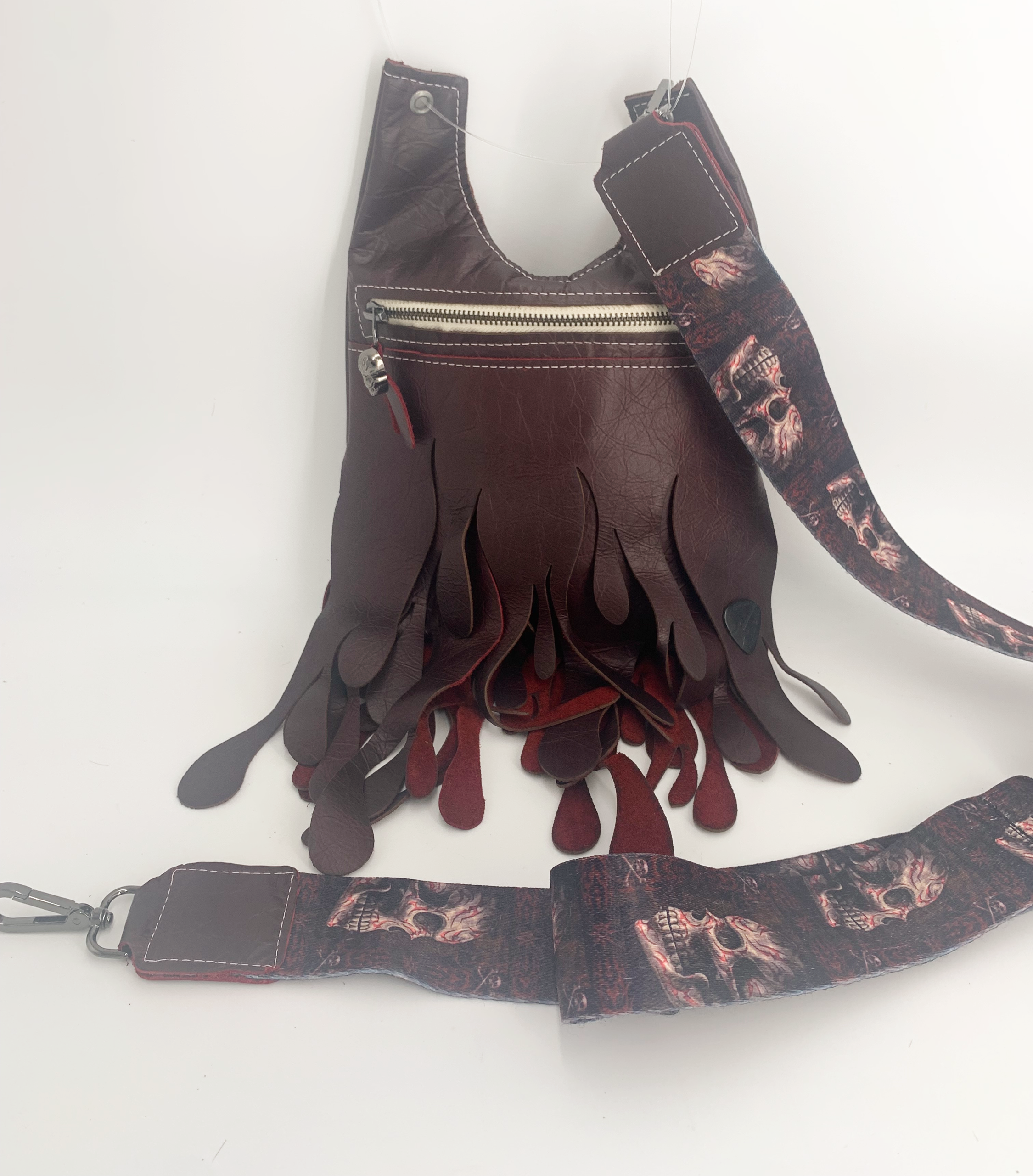 Ruby Red Waterfall Bag