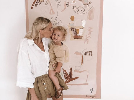 Bonnie Gray - Blissful lifestyle moments translated onto canvas