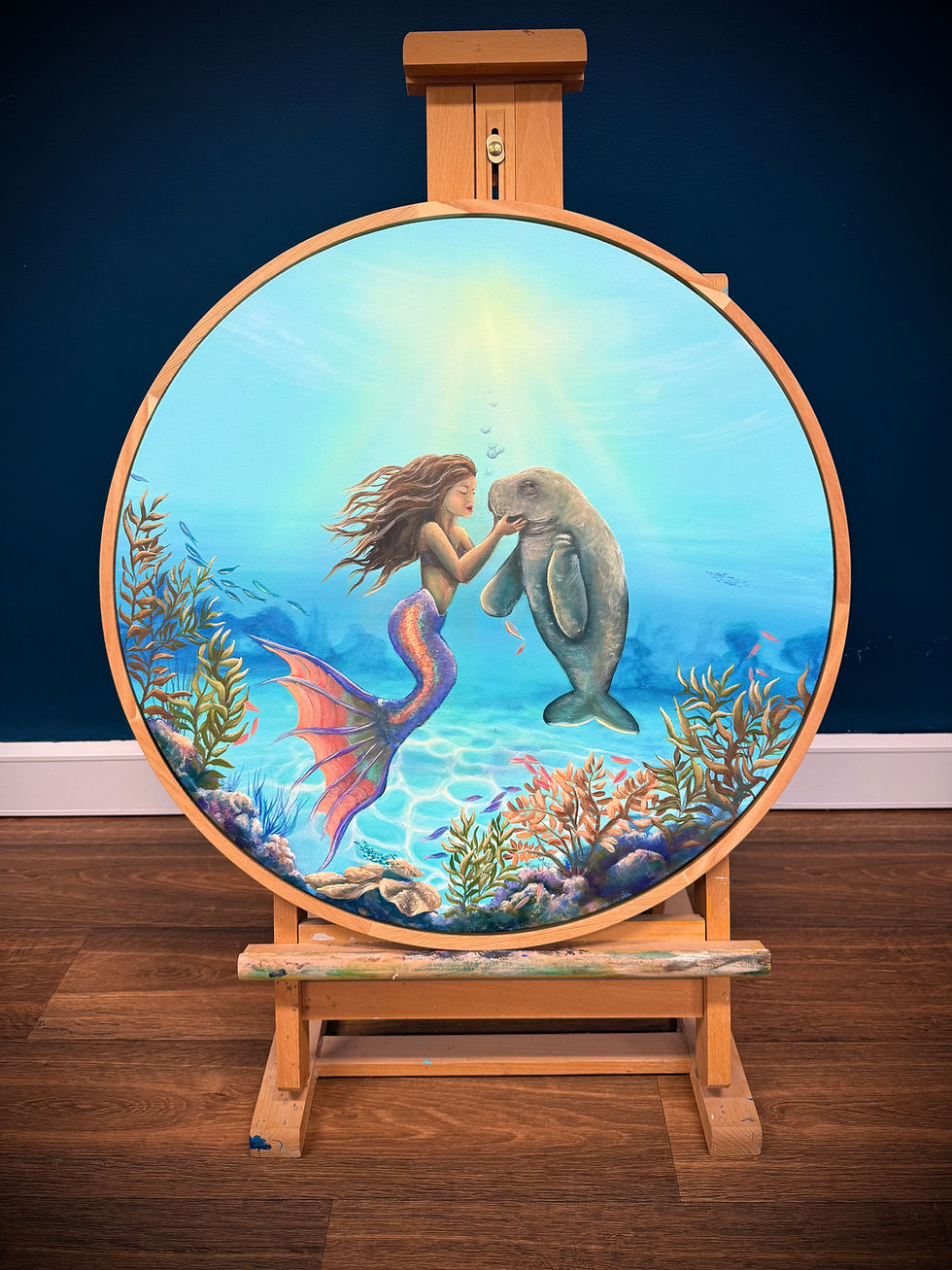 Thumbnail: ‘This Kiss’ - Original glowing Artwork 
