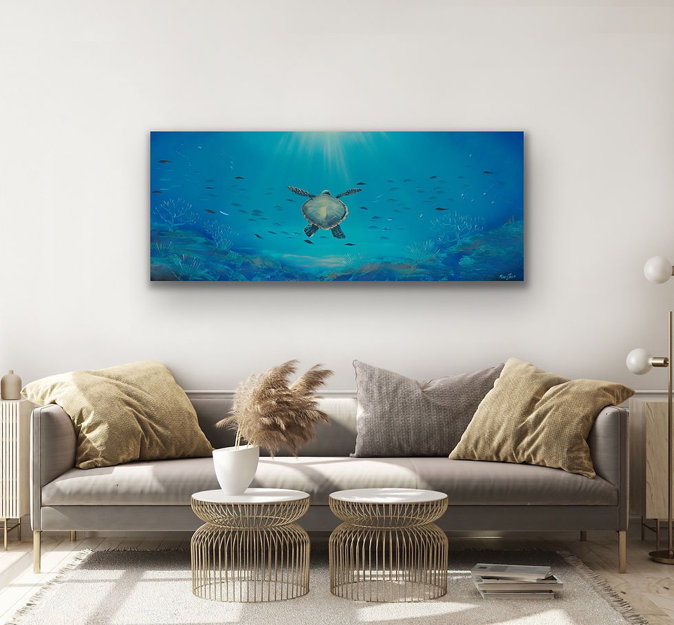 The Intersection -rolled canvas print