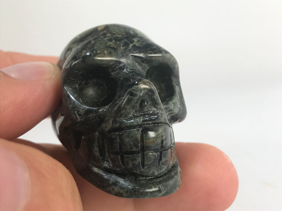 Thumbnail: Kambaba Jasper  Skull 2 inch