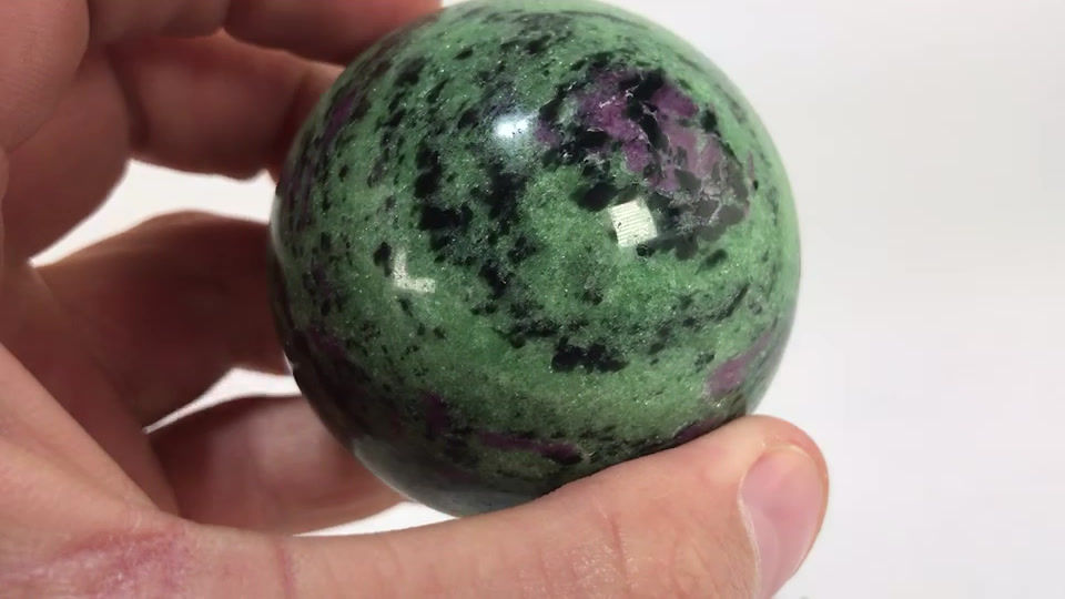 Thumbnail: Ruby in zoisite sphere 006