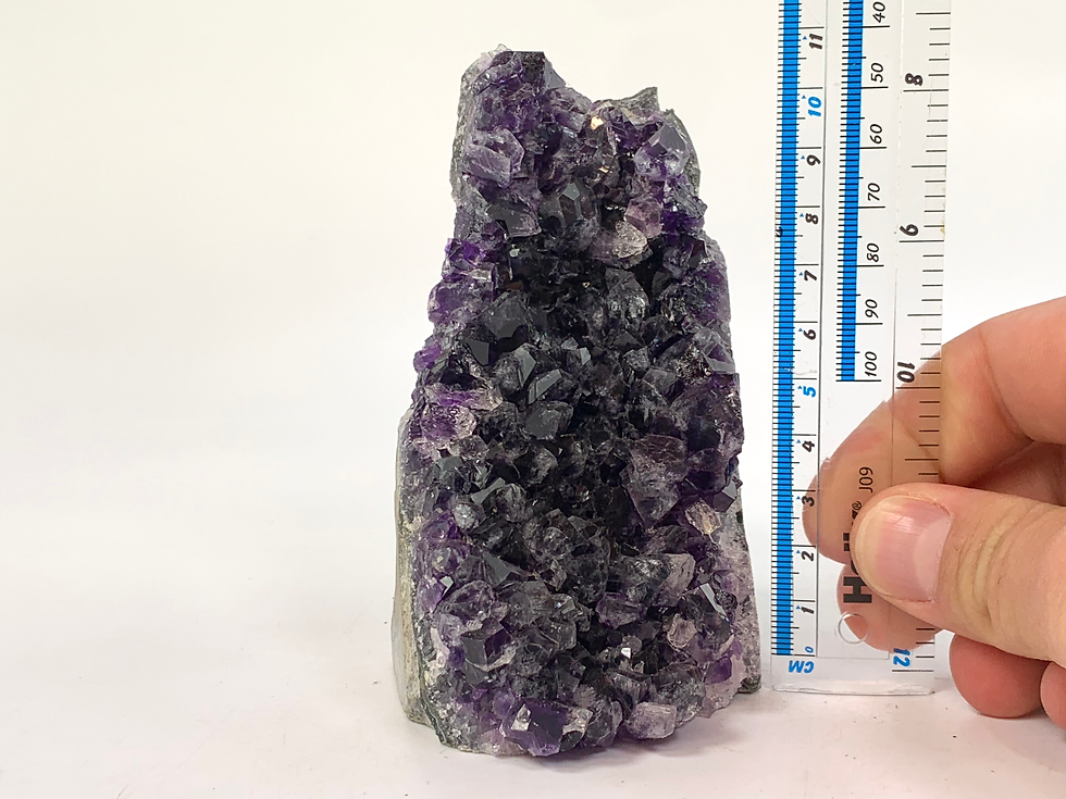 Thumbnail: Amethyst Cut Base AA quality - Free-standing - Display Piece 022