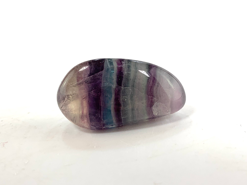 Thumbnail: Rainbow Fluorite Tumbled Stone