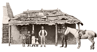 Slab Hut 1800s australia