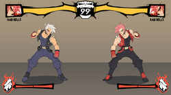 Fighting Game Mockup