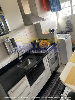 Cozinha com lavanderia -