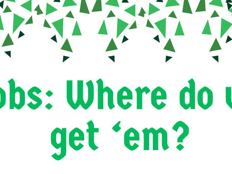 Jobs: Where do we get 'em?