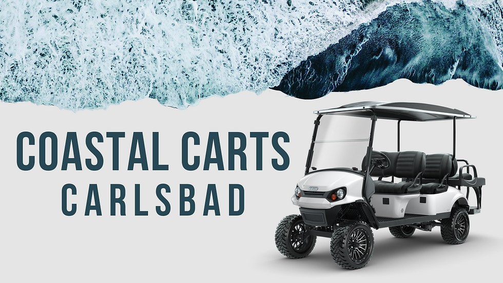 Golf Cart Rentals and Service Coastal Carts Carlsbad l San Diego, CA
