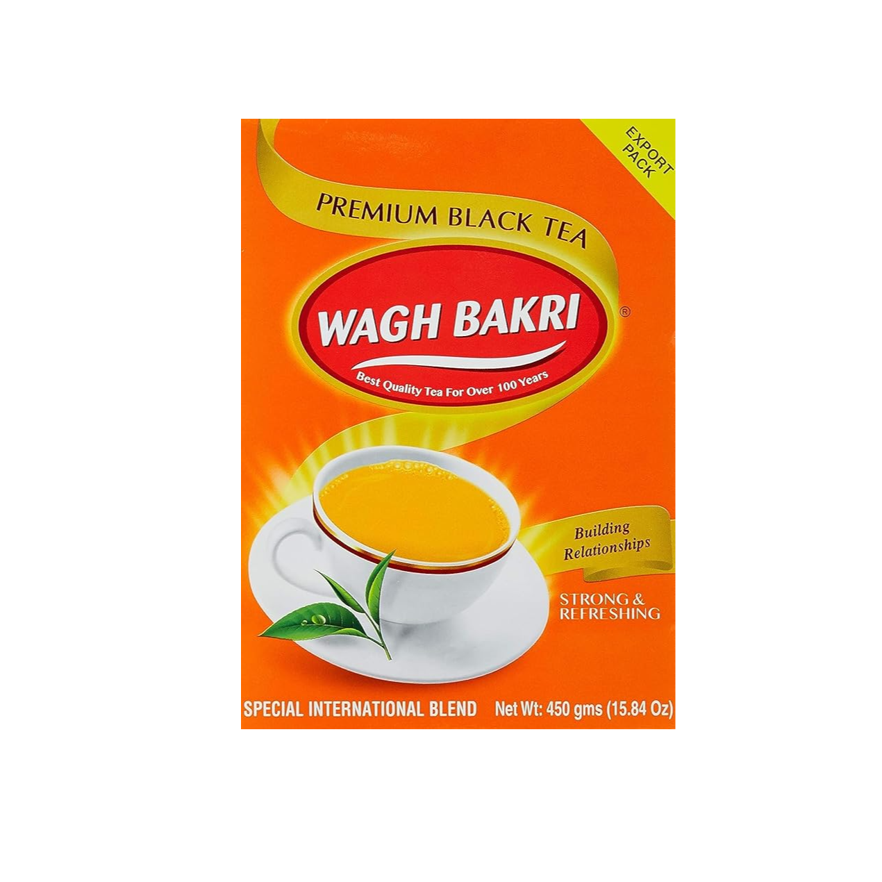 Wagh Bakri Premium Black Tea Carton, 450 gm