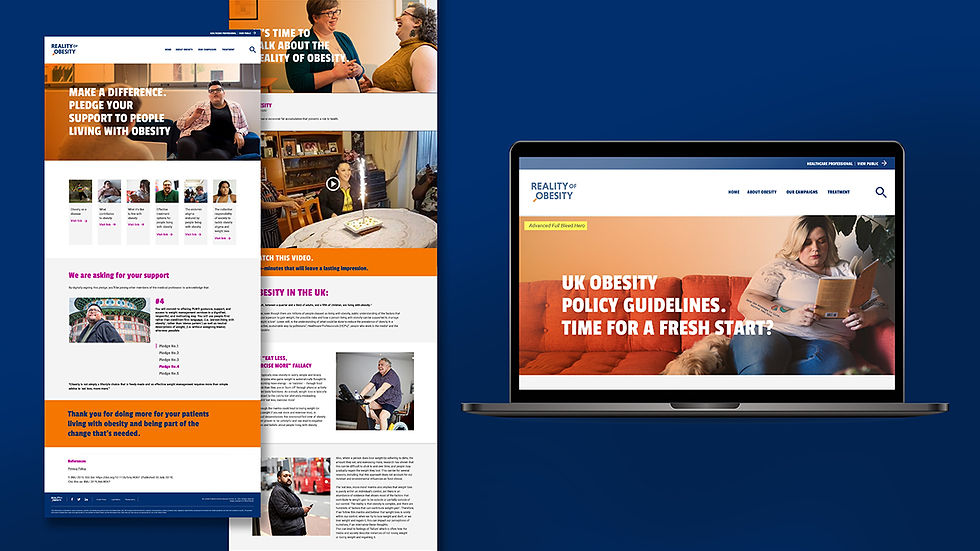Johnson & Johnson Website Design