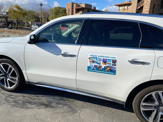 The Buzz Caused by a Sign on an Author’s Car