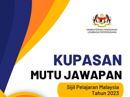 Contoh Jawapan Pelajar Cemerlang BM SPM 2023