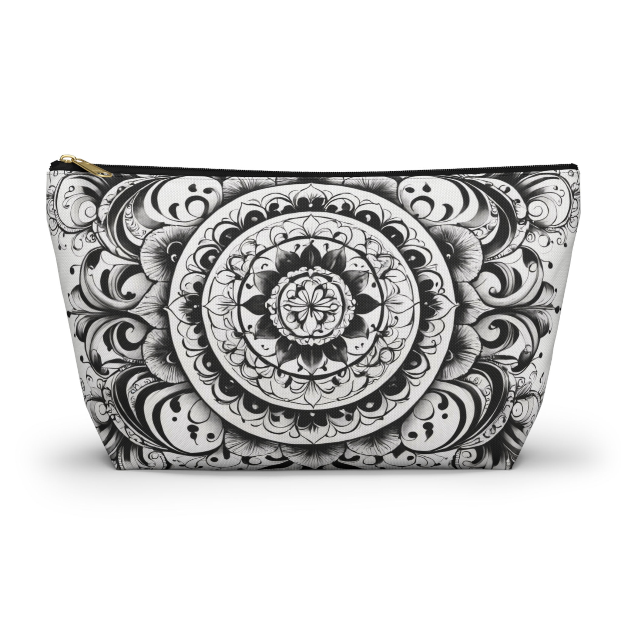 Chic Mandala Accessory Pouch | Stylish Makeup Bag for Travel, Travel Pouch