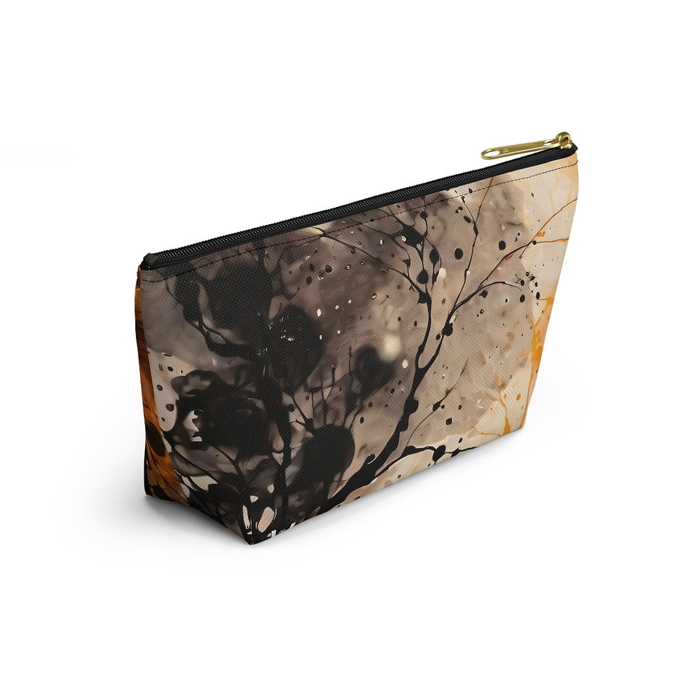 Thumbnail: Autumn Splash Accessory Pouch | T‑Bottom Cosmetic Bag