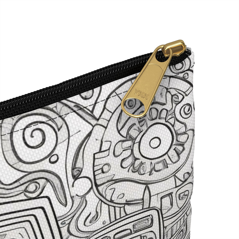 Thumbnail: Tech-Inspired Accessory Pouch | Perfect for Students, Creatives, Travel Bag