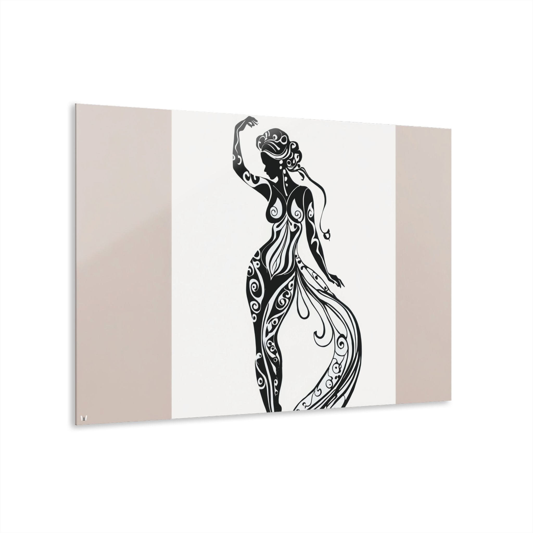Elegant Acrylic Print – Boho Chic Wall Art for Modern Decor