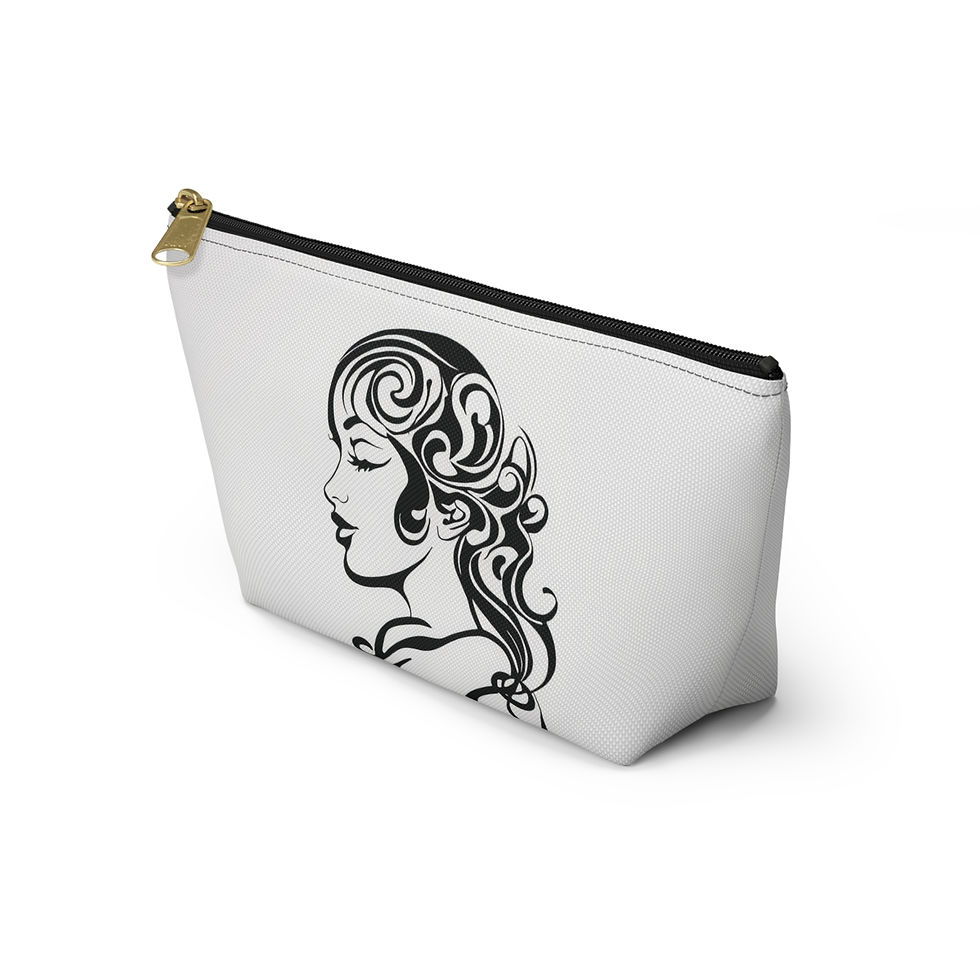 Thumbnail: Elegant Women's Accessory Pouch | Travel Bag, Essentials Pouch, Toiletries Bag