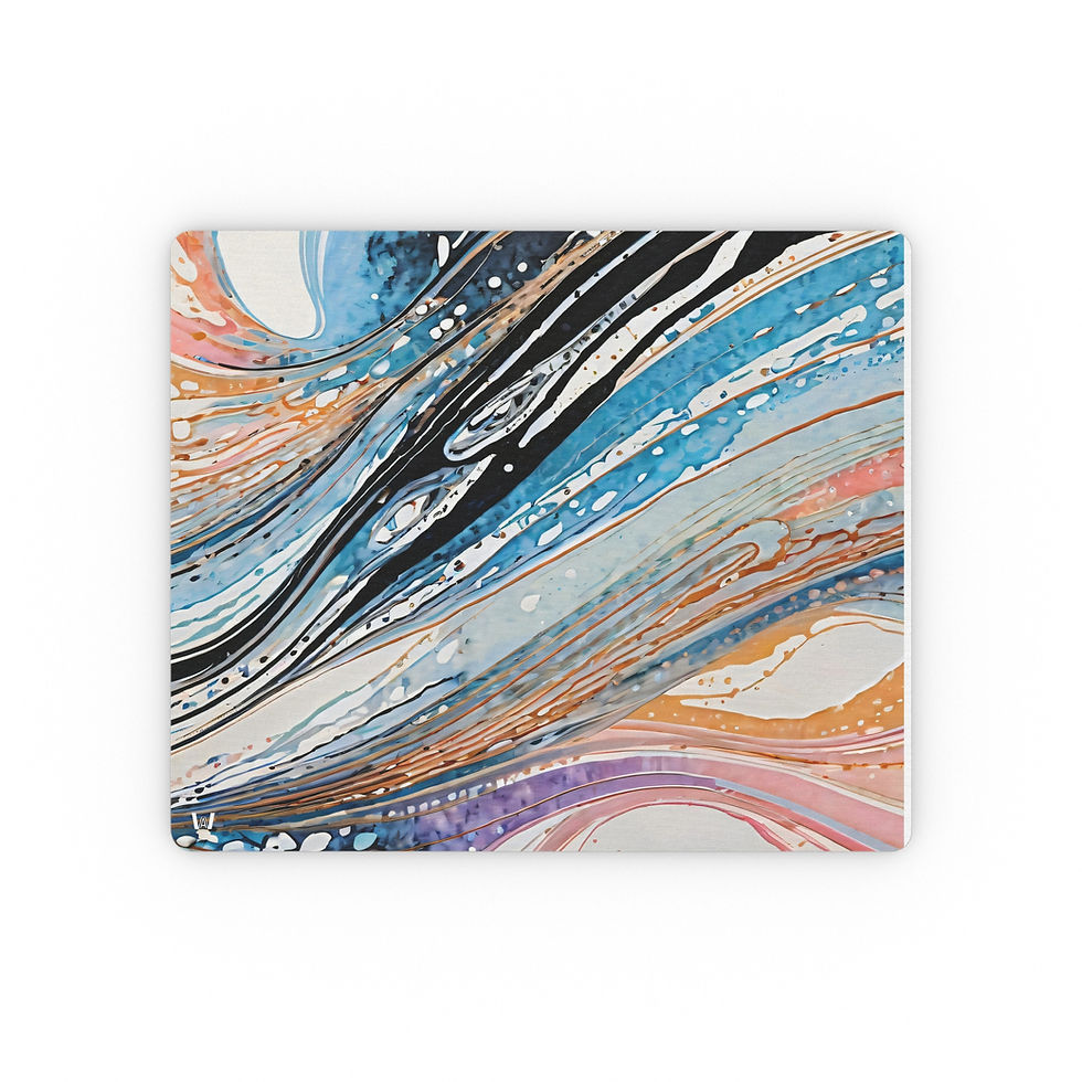 Thumbnail: Abstract Ocean Flow Mouse Pad 