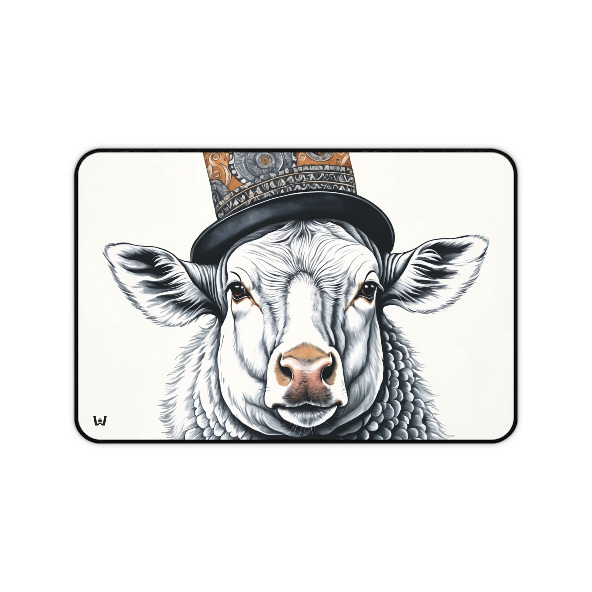Whimsical Sheep Desk Mat | Home Office, Creative Spaces, Homestead Art