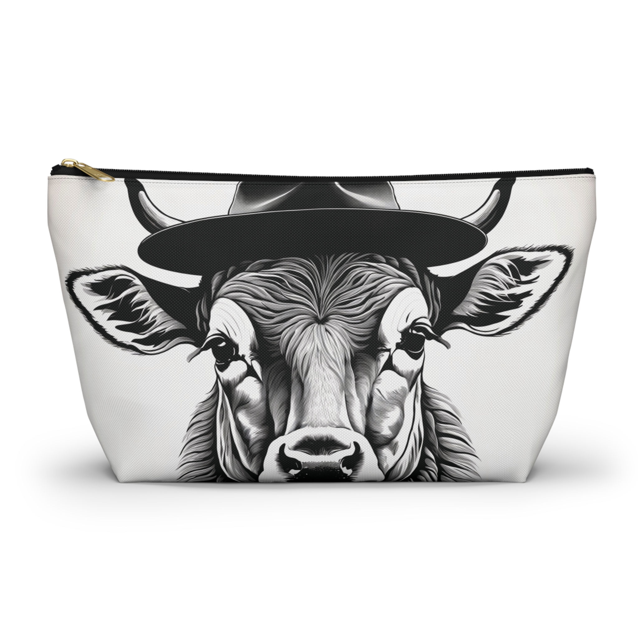Bull Accessory Pouch | Farmhouse Decor | Gift for Animal Lovers