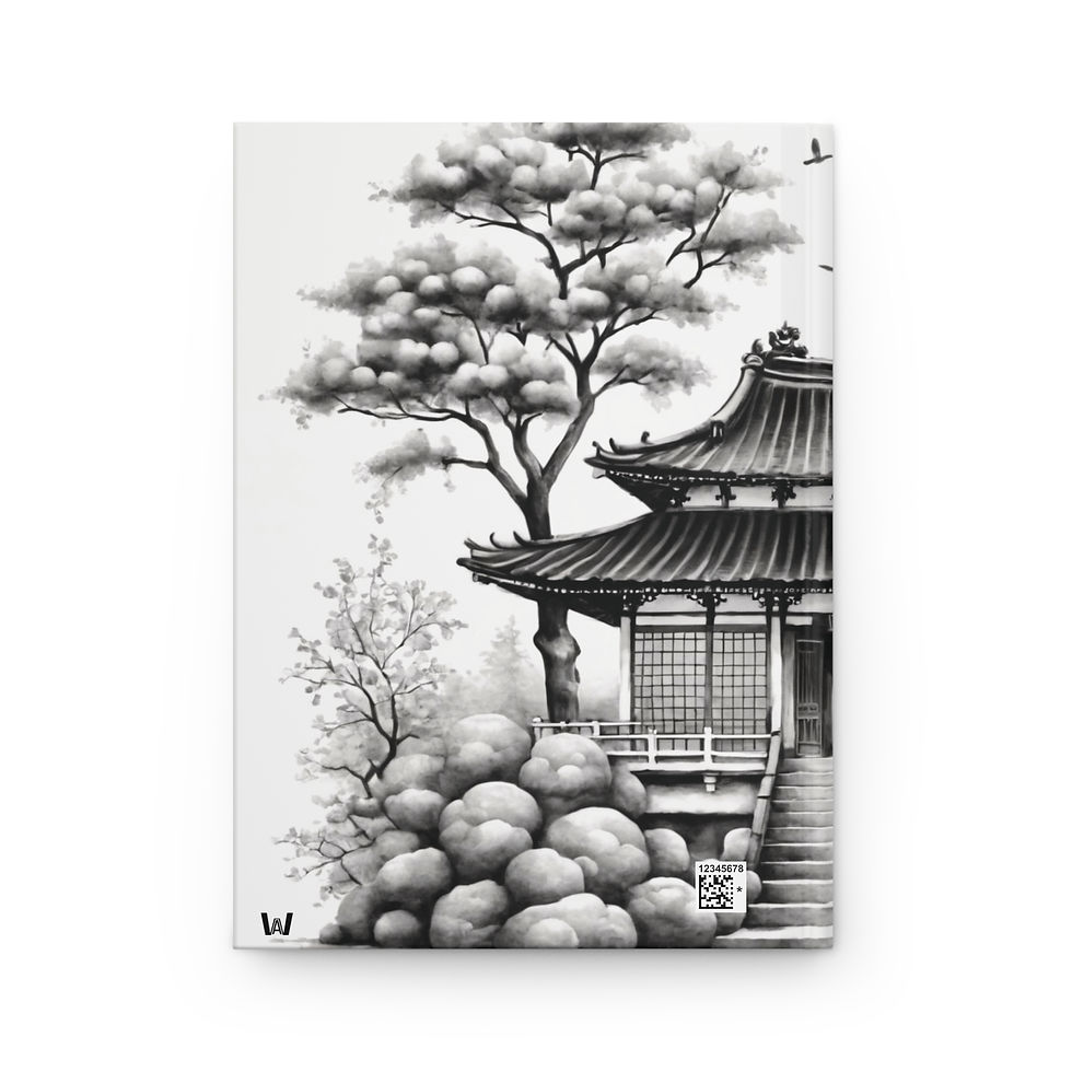 Thumbnail: Zen Garden Hardcover Lined Journal | Notepad, Organizer, Writers