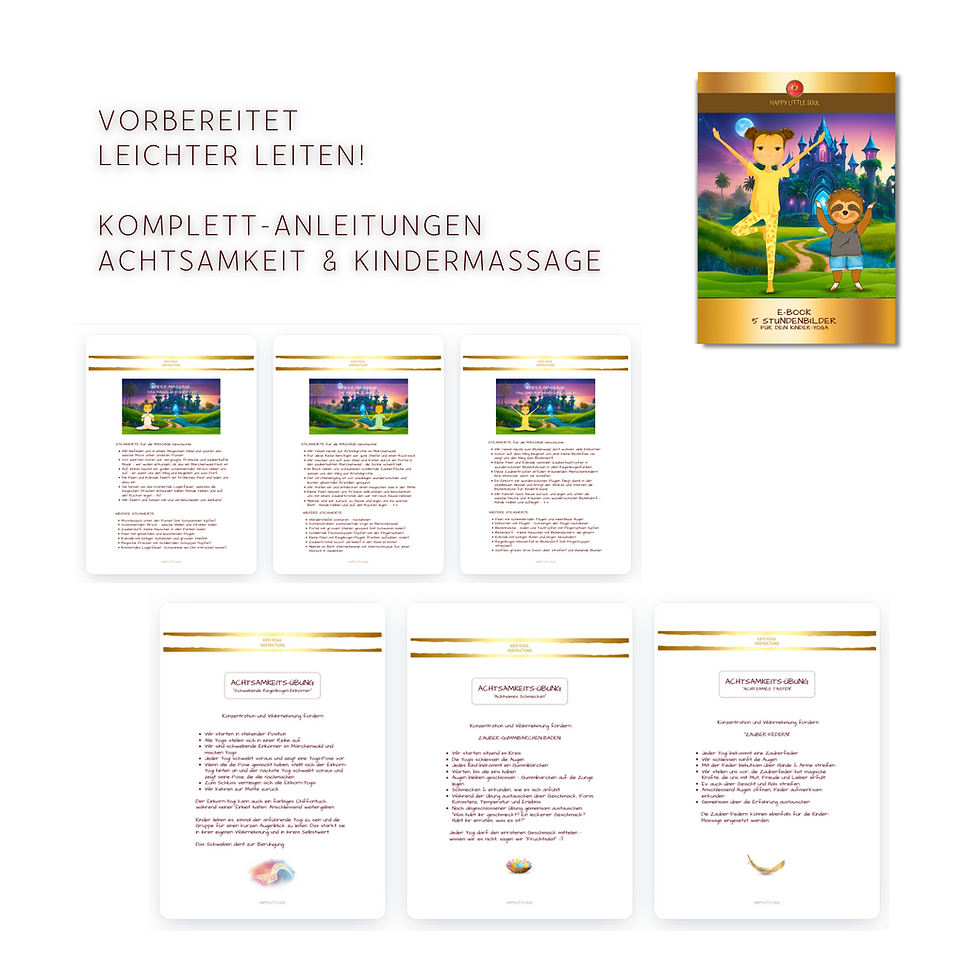 Miniaturbild: MÄRCHENWALD-YOGA I STUNDENBILDER-YOGABUCH FÜR TEACHER