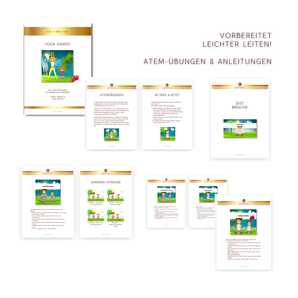 Miniaturbild: YOGA-GAMES! eBOOK für Kids- & Teens-Yoga Teacher