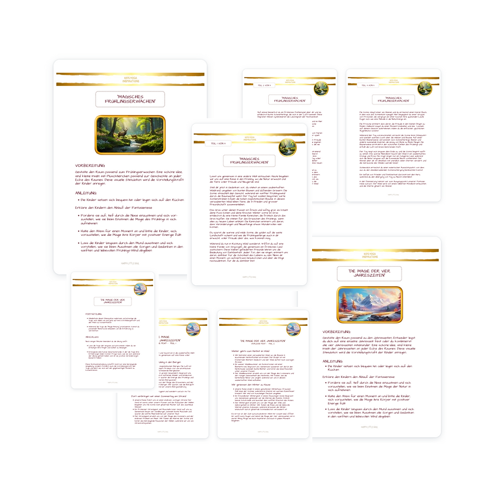 Miniaturbild: FANTASIE-REISEN I 10 Zauberhafte Vorlesetexte & Anleitungen I SELBSTLIEBE & MUT