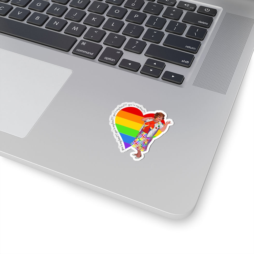 Thumbnail: Lois "You're My Hawt" Kiss-Cut Stickers