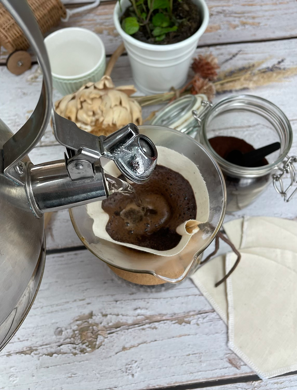 Miniaturbild: Kaffeefilter waschbar - 3 Stück
