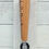Thumbnail: Personalized round tapered beer tap handle oak wood 9"".