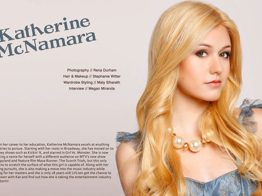 Katherine McNamara photographed for LVL Ten Magazine (March 2015)