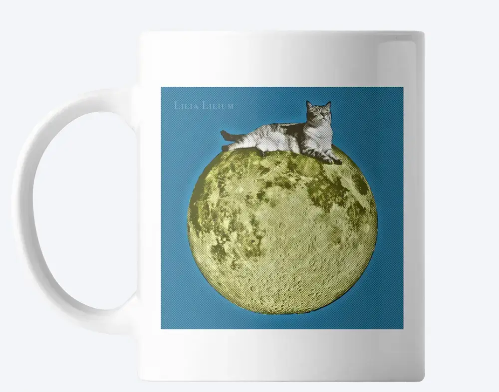 Mug Moon Cat