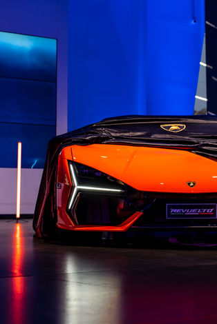 Official Lamborghini Revuelto Photoshoot for Lamborghini Saudi Arabia