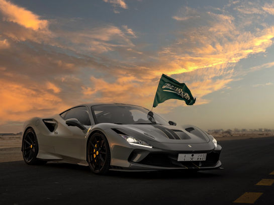 FERRARI SAUDI FOUNDING DAY يوم التأسيس السعودي فيراري