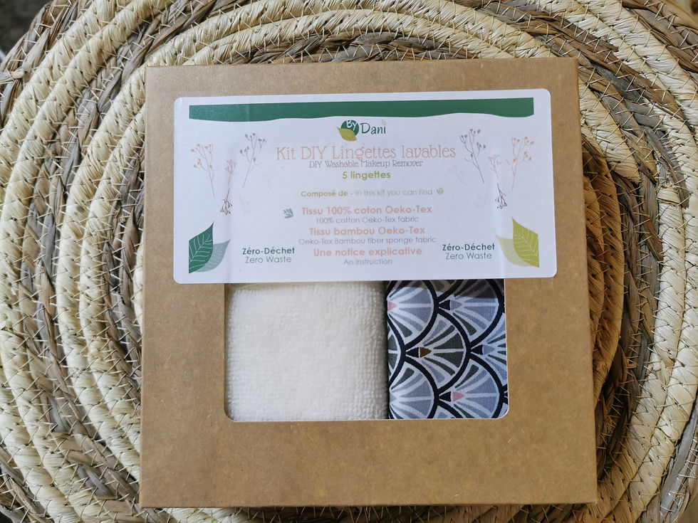 Miniature : DIY Lingettes – pour 6 carrés démaquillants