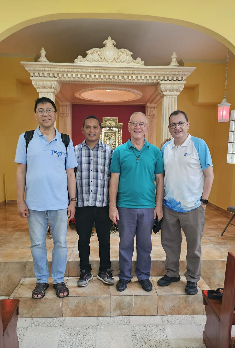 Visita del Consejo General a la Parroquia San Miguel Arcángel, Calidonia