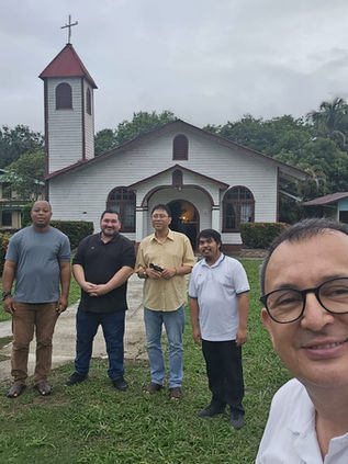 Visita General de la Congregación del Verbo Divino en Palmar Norte, Costa Rica: Parroquia San Juan Pablo II