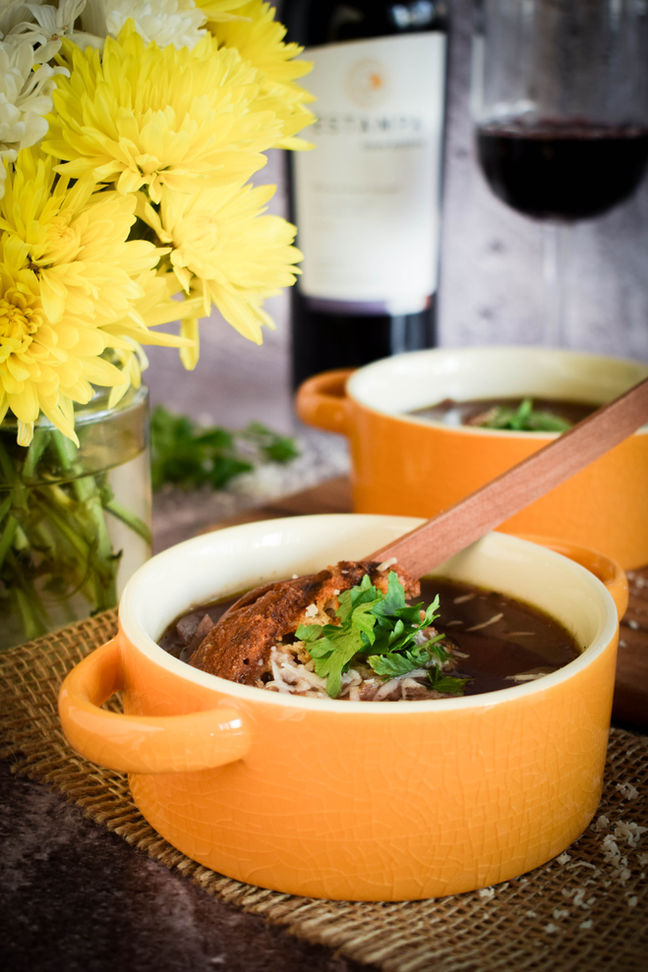 Sopa de cebolla