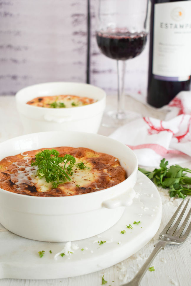 Souffle de verduras