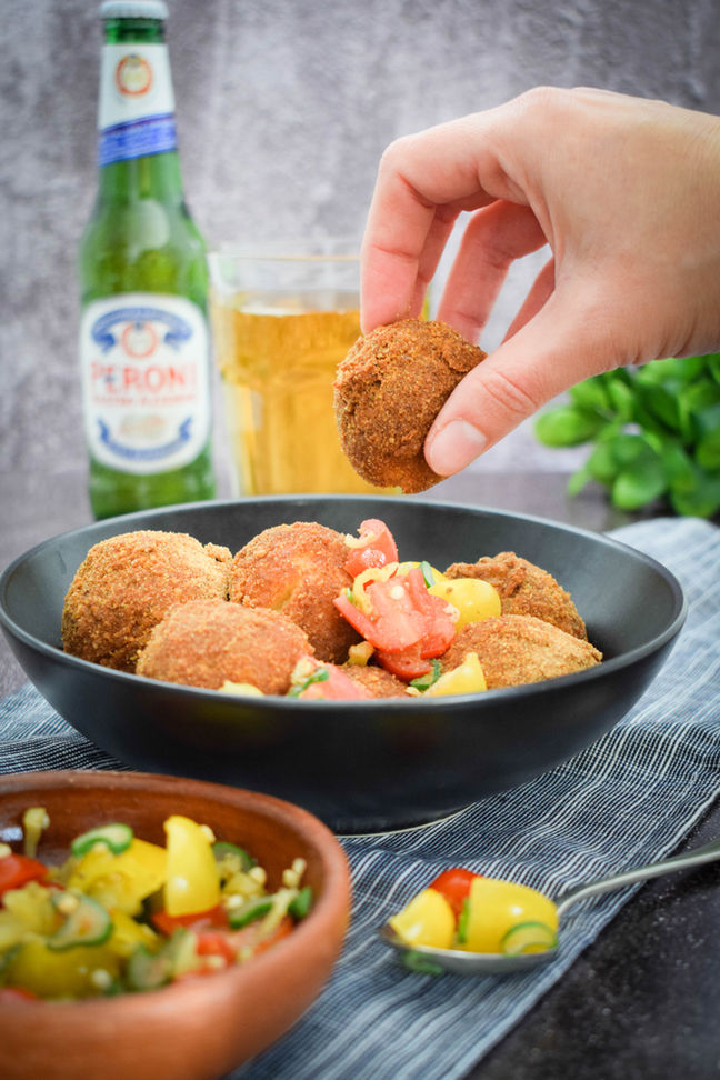 Croquetas de tocino