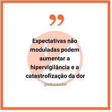 Estás muito atento a dor?