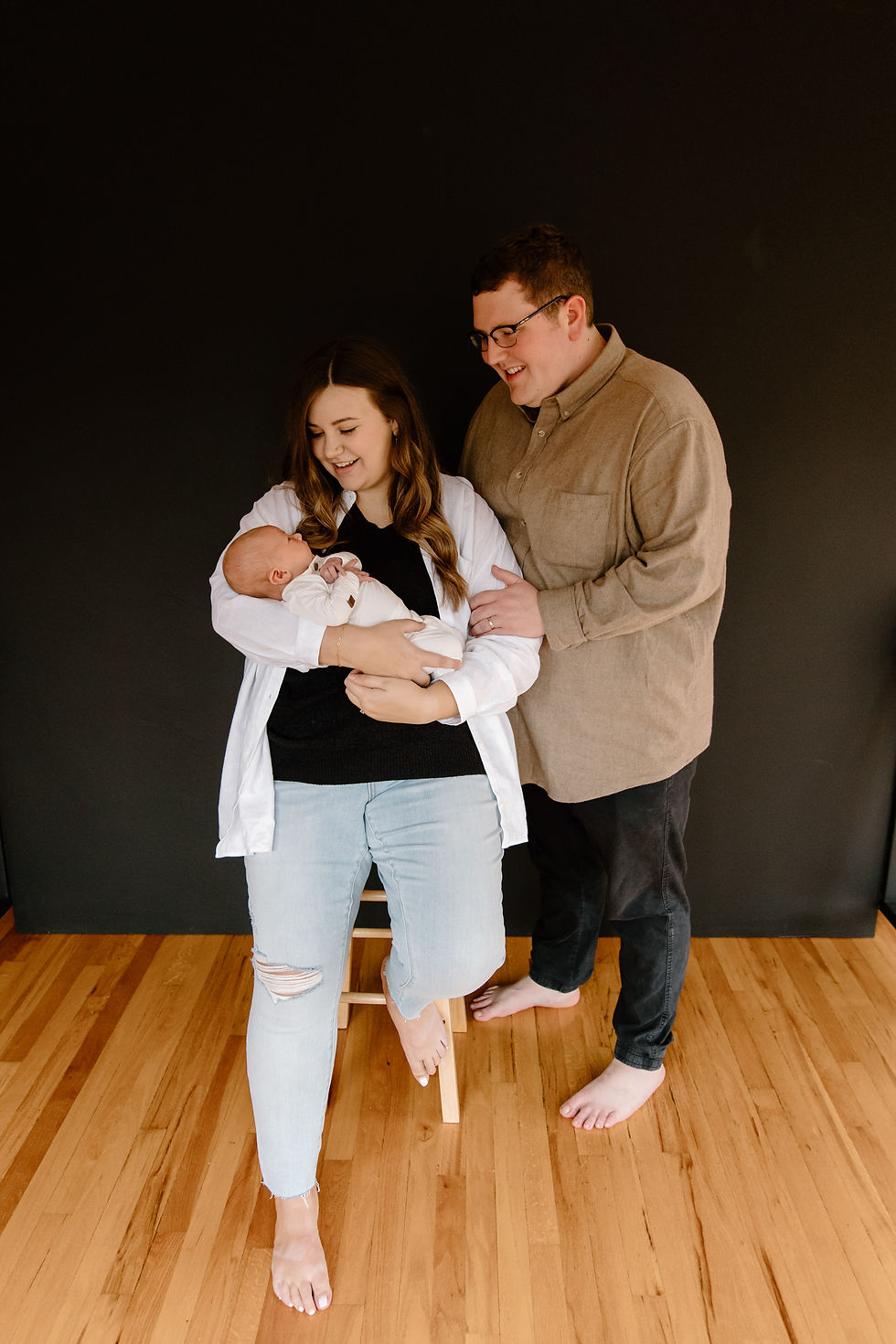 Sunrise Studio in Fayetteville, Arkansas owned by April Freckled Fox Photography Newborn Session Arkansas Wedding Photographer