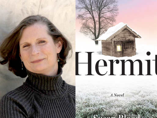 Hermit by Susan Blood, a novel about reinvention, solitude, and starting over