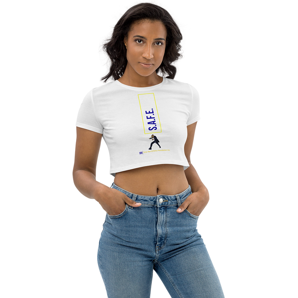 Thumbnail: I Am S.A.F.E. Organic Crop Top