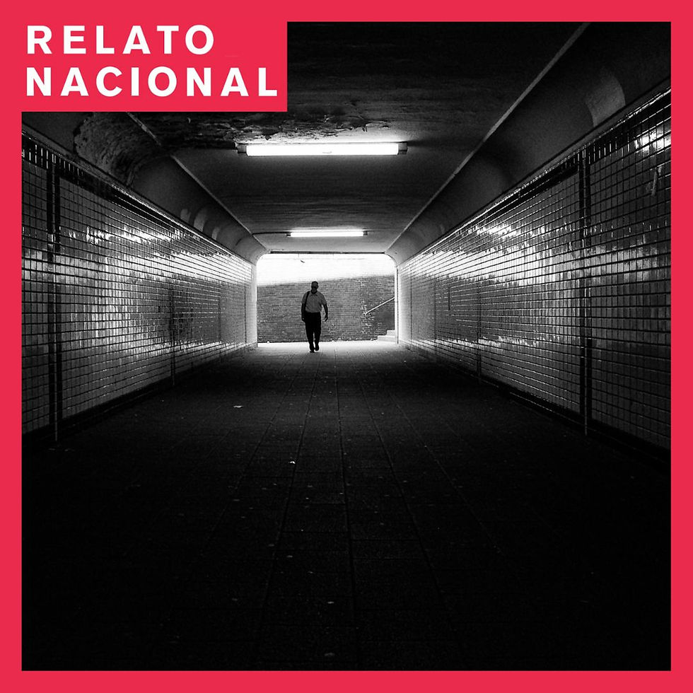 Portada del capítulo 5, Nos buscamos, del podcast Relato Nacional