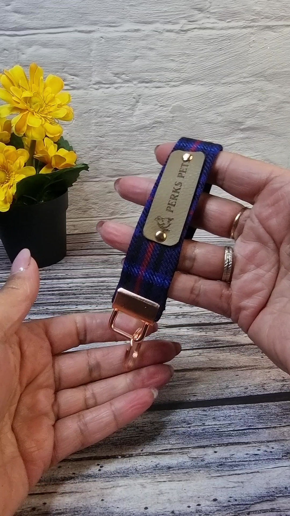 Thumbnail: Pride of Wales Tartan Key Fob