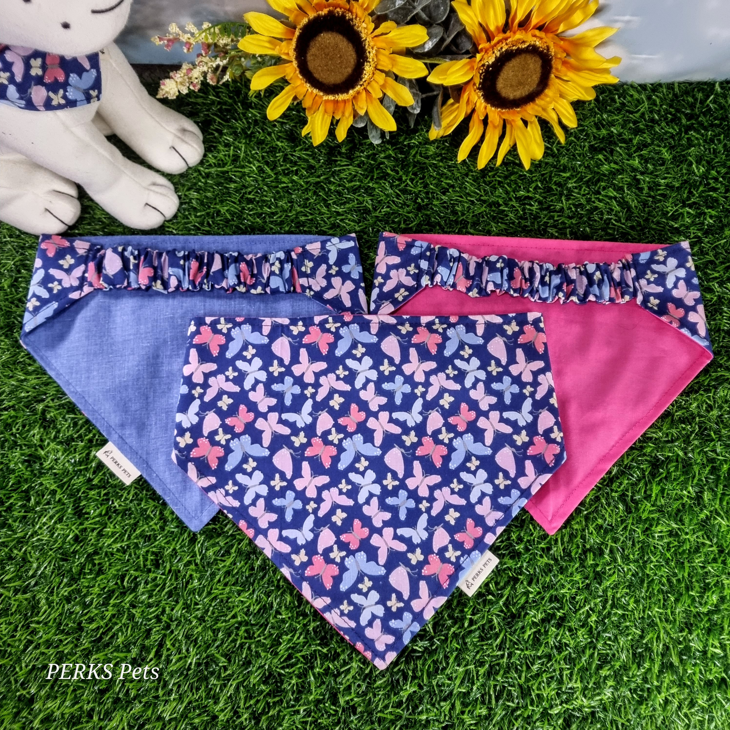 Flurry of Butterflies Stretchy Bandana